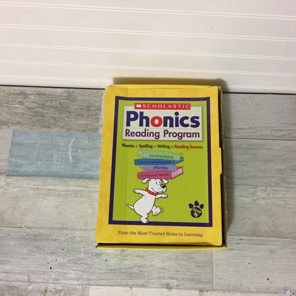 Scholastic Phonics Reading Program Step 4